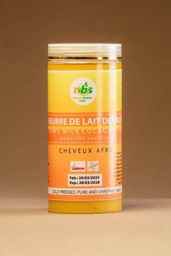  BEURRE DE LAIT DE VACHE